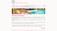 Desktop Screenshot of installation.piscinelle.com